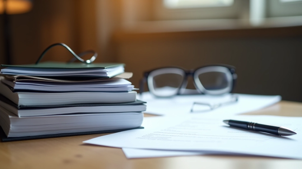 Documents administratifs et rapports de contrats plan État-région empilés sur bureau